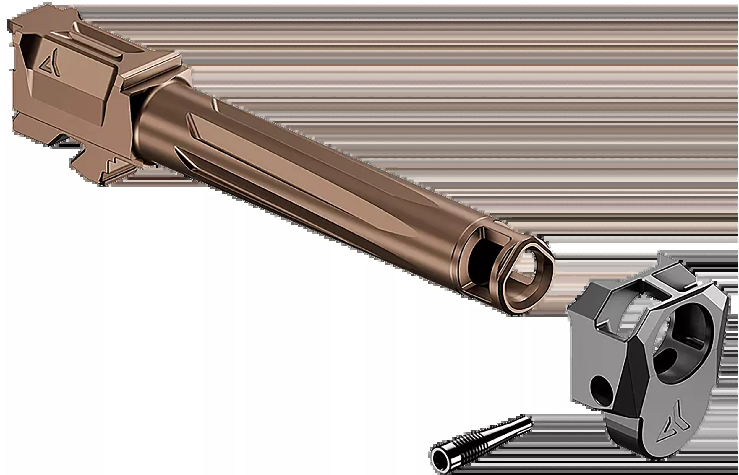 RADIAN WEAPONS Ramjet Afterburner Combo Barrel & Compensator for Glock 17 Gen5 9mm R0839