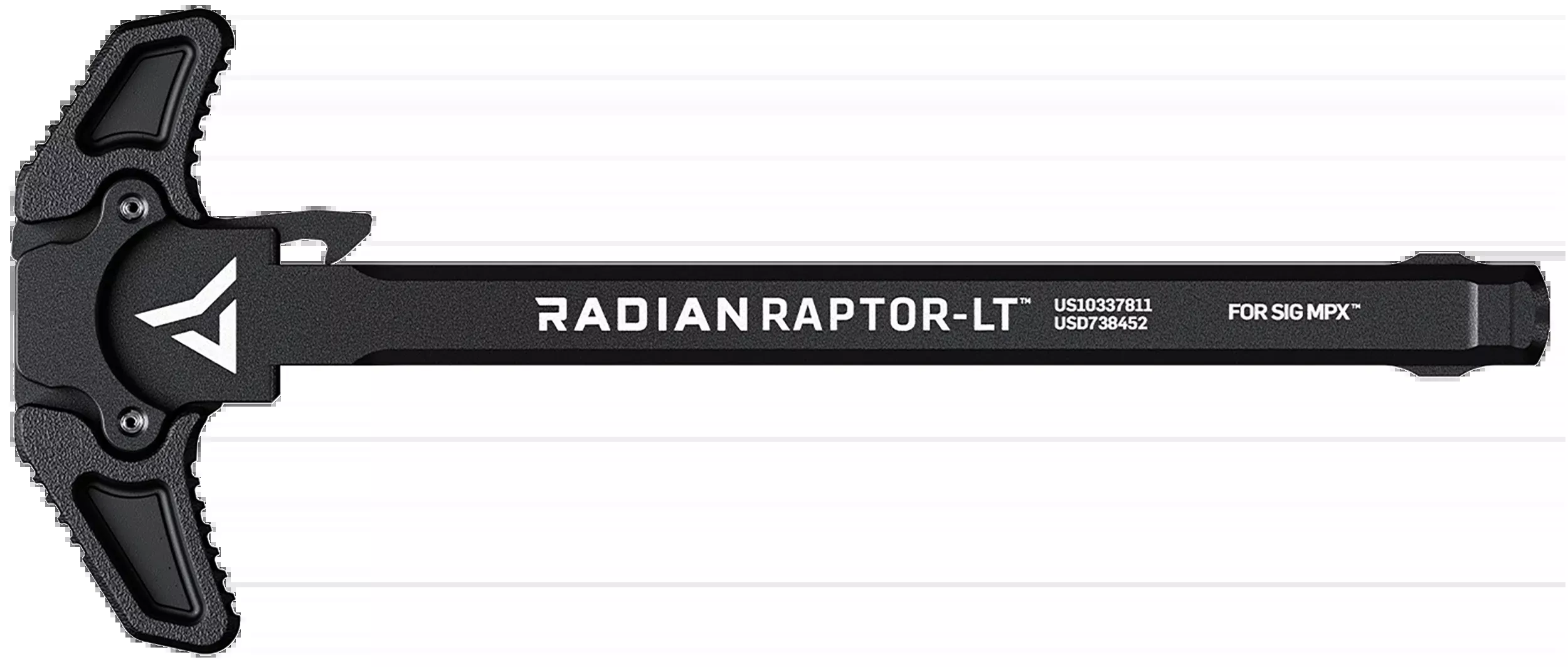 Radian Weapons Raptor-LT Ambidextrous Charging Handle - Black - Sig MPX