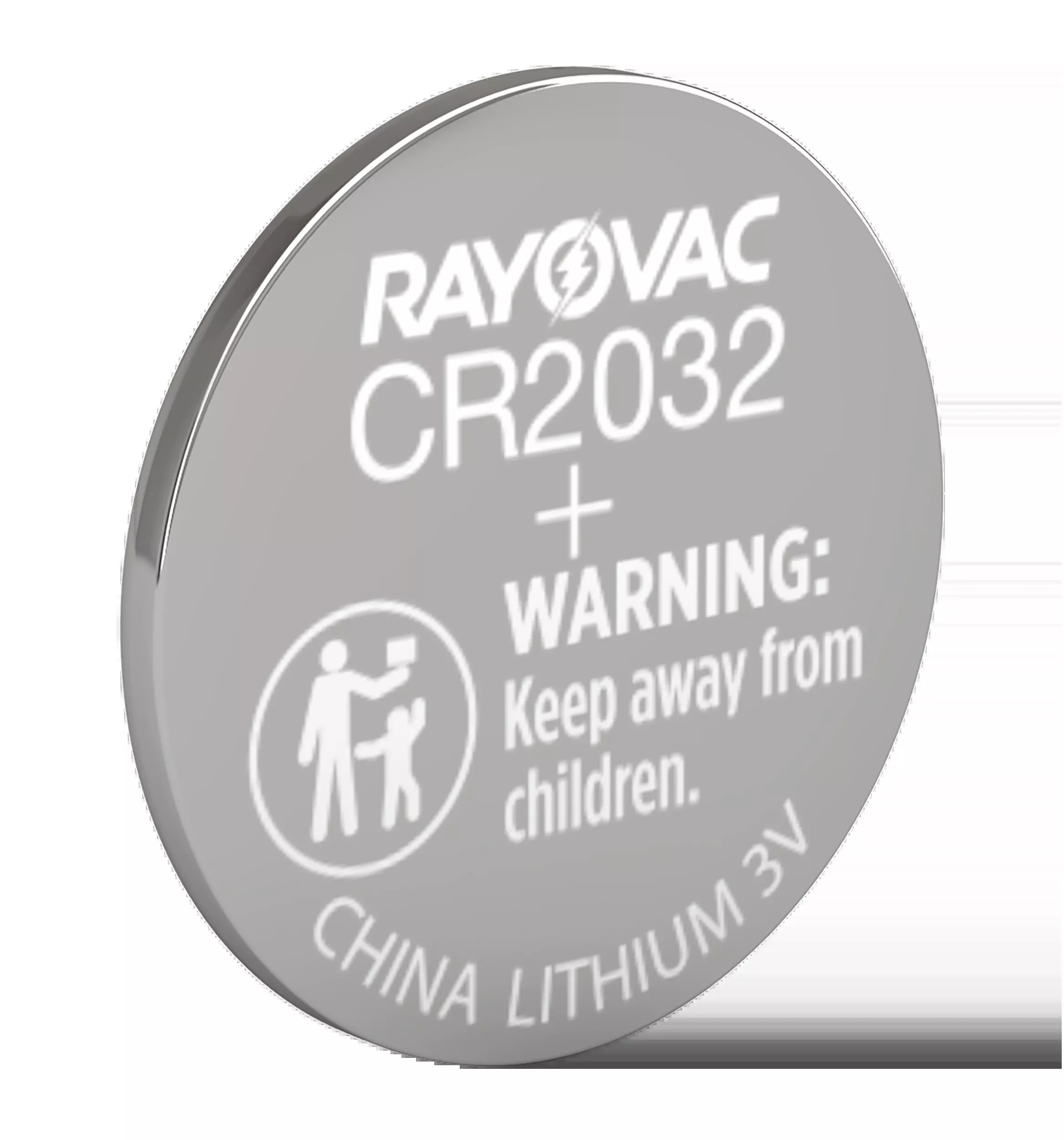 Rayovac KECR20321 CR2032 Lithium Coin Cell Battery 3V 225 mAh - 1-Pack