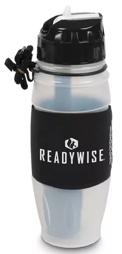 ReadyWise RW08000 Water Filtration Bottle28 oz BPA-free Low Density Polyethylene