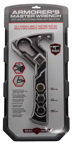 Real Avid AVAR15AMW Armorers Master Wrench Stainless Steel AR-Platform