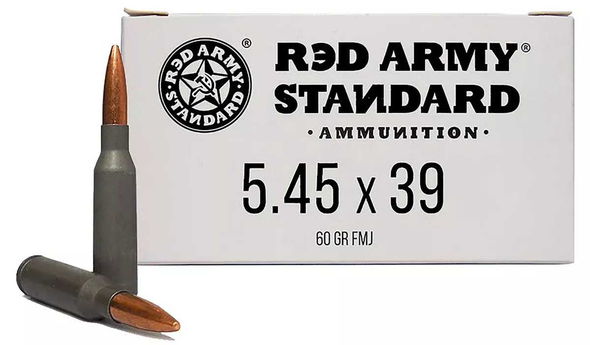 Red Army Standard AM3372 Rifle5.45x39mm 60 gr Full Metal Jacket (FMJ) 20 Bx/50 Cs