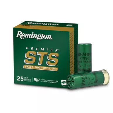 Remington Ammunition 20240 Premier STS 12 Gauge 2.75" 1 1/8 oz 1100 fps 7.5 Shot - 25 Shells per Box