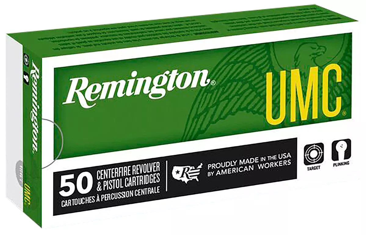 Remington Ammunition 23744 UMC44RemMag 180gr Jacketed Soft Point 50 Per Box/10 Case