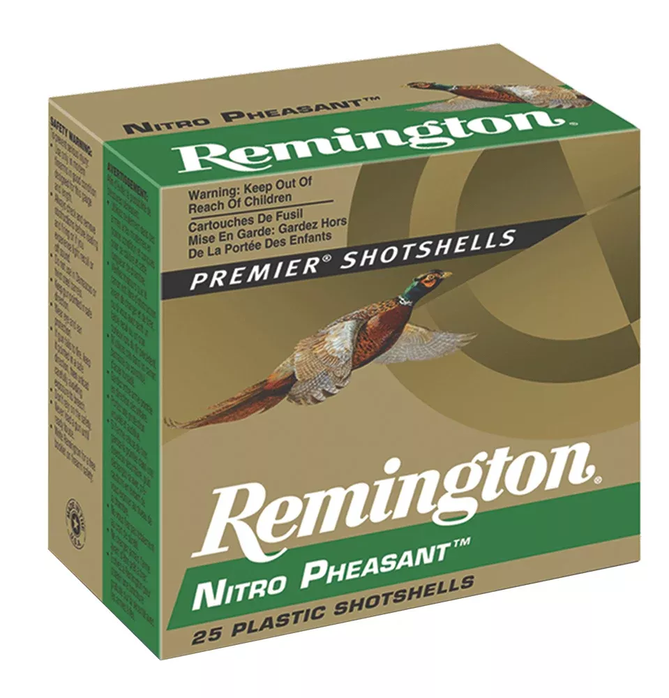 Remington Ammunition 28636 Nitro Pheasant12Gauge 2.75" 1 3/8oz 6Shot 25 Per Box/10 Case
