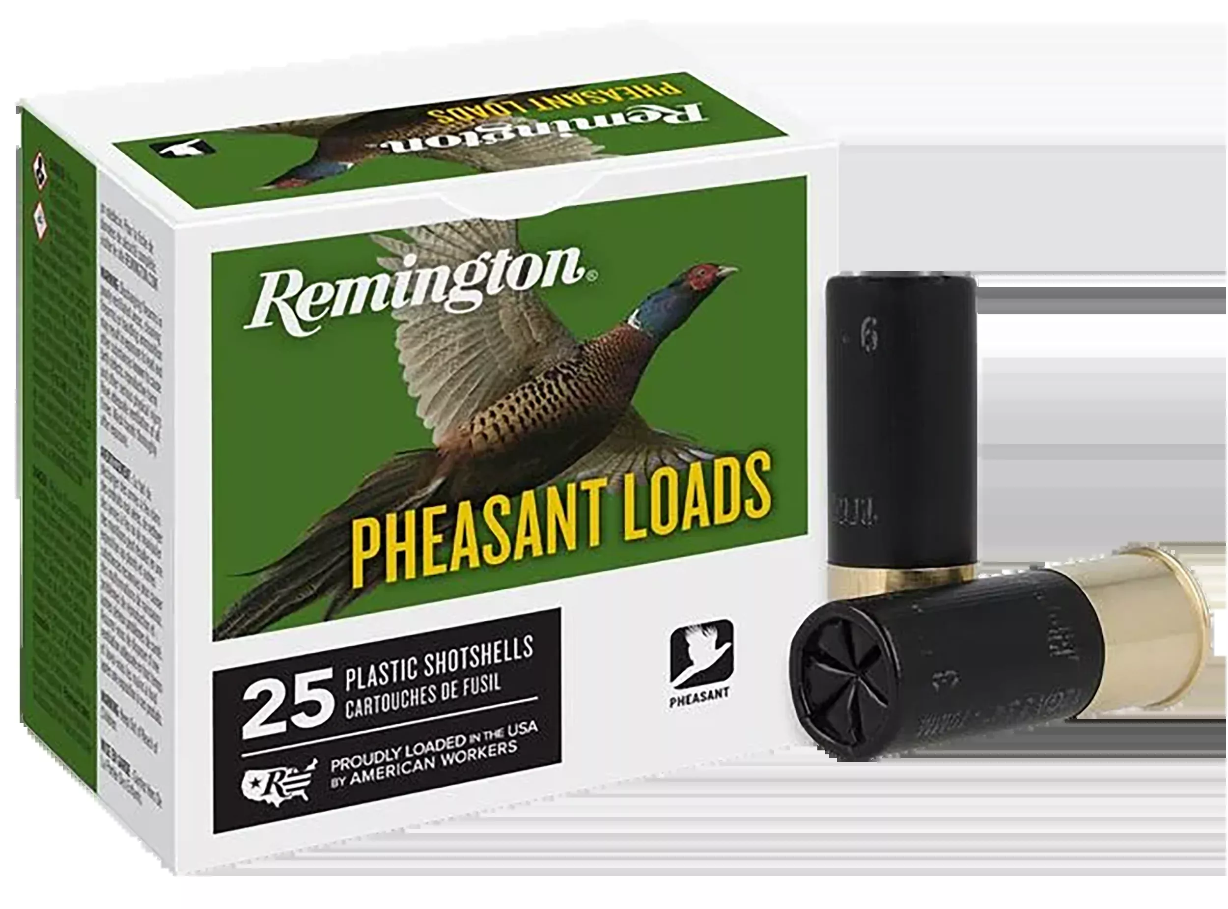 Remington Ammunition Pheasant 12 Gauge 2.75" 1 1/4 oz 6 Shot 25 Rd - Box or Case