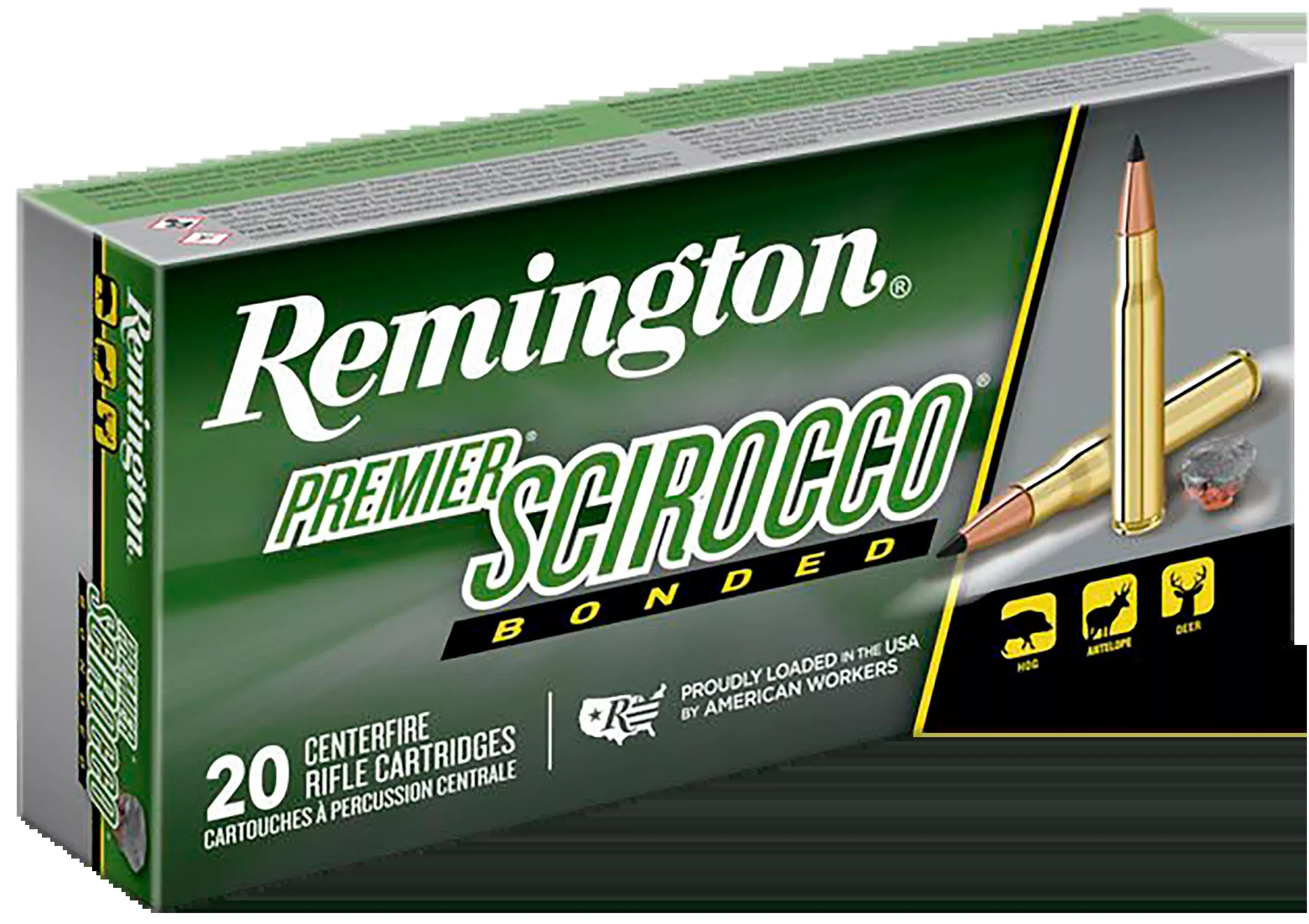 Remington Ammunition Premier Scirocco Bonded 300 RUM 180gr Swift Scirocco Bonded - Box or Case