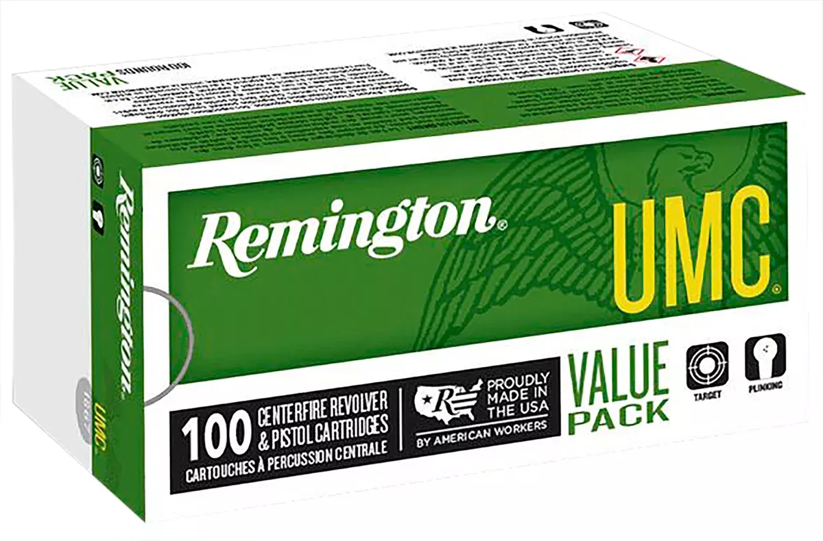 Remington Ammunition R23974 UMC Value Pack 380ACP 88gr Jacketed Hollow Point 100 Per Box/6 Case