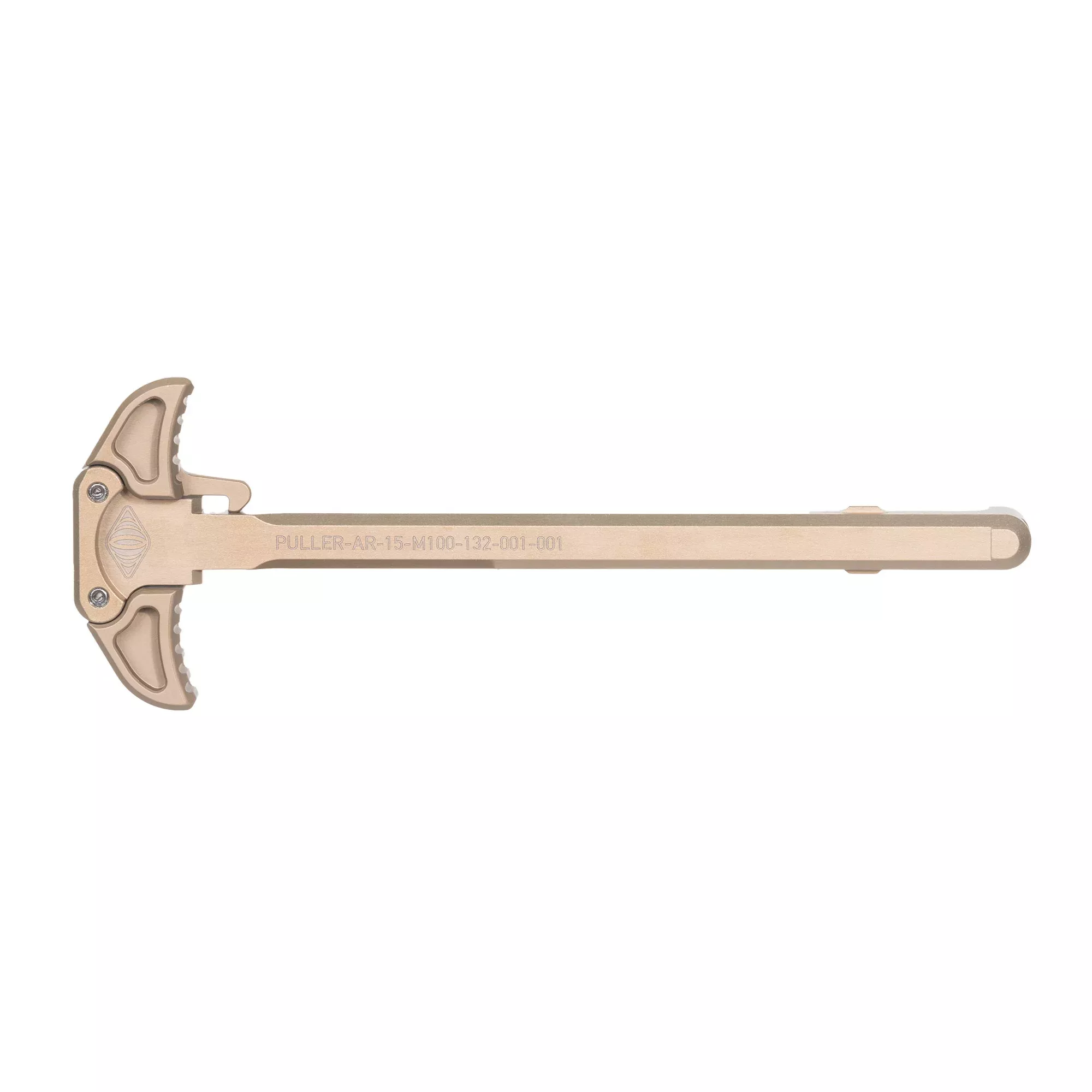 Reptilia Puller Ambidextrous AR-15 Charging Handle, Flat Dark Earth, 7075-T6, 100-319