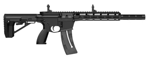 Retay USA RA1522BLKPOLYMLOK RA1522 22LR 25+1 18" Black Chrome Threaded Barrel, Black Chrome Polymer Receiver w/ Picatinny Rail, M-LOK Handguard Adjustable Polymer Stock Black Polymer Grip
