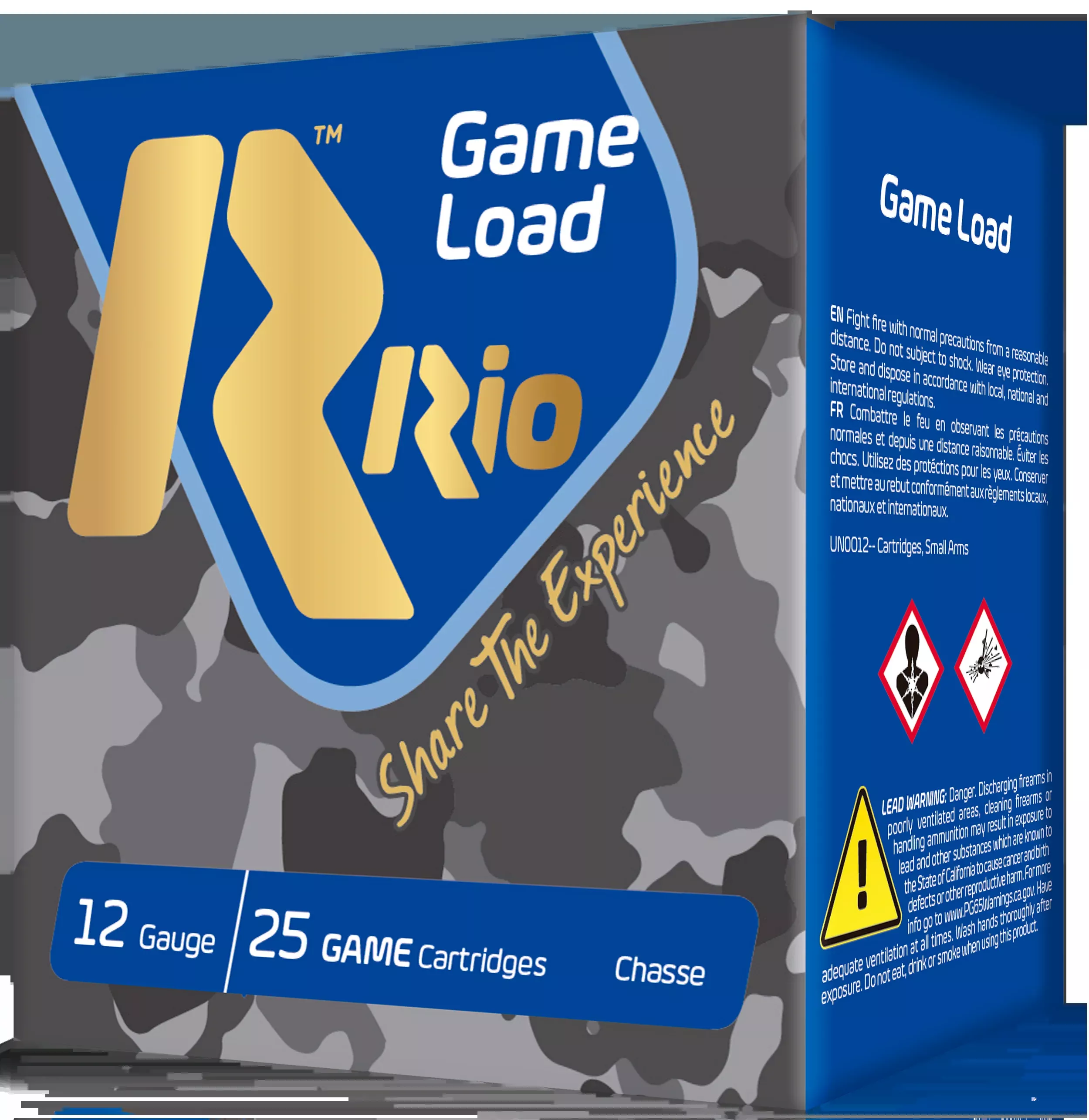 Rio Ammunition Game Load Super Game High Velocity 12 Gauge 2.75" 1-1/8 oz 7.5 Shot - Box or Case
