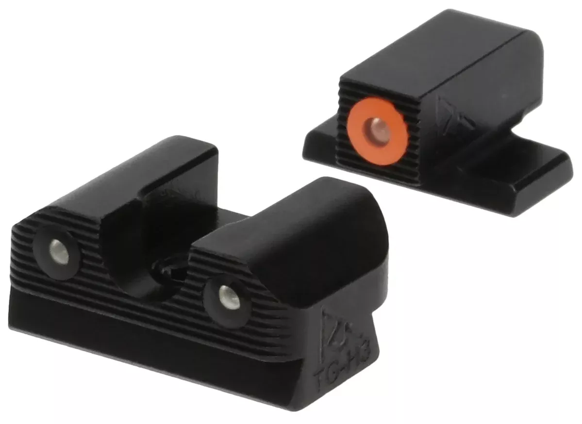 Rival Arms RARA1B231S SIG Sauer 3-Dot Night SightsGreen Tritium White Outline Front Sight-Green Tritium Black Outline Rear Sight
