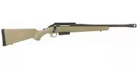 Ruger 16950 American Ranch 450 Bushmaster 3 + 1 16.12 " Threaded Barrel With Ruger Hybrid Muzzle Brake, Matte Black Alloy Steel, Flat Dark Earth Synthetic Stock, Single Stack Magazine, Optics Ready