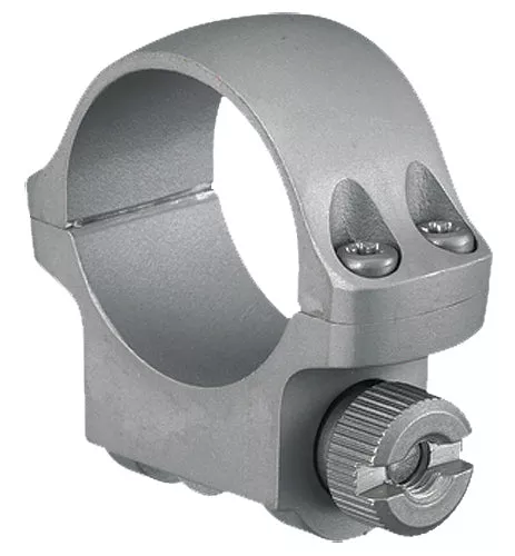 Ruger 3KHM Scope Ring 1" Low Silver - Up to 32mm Objective