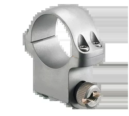 Ruger 5KHM 1" High Scope Ring Silver - 52mm Objective