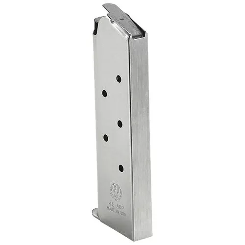 Ruger 90366 SR191145 ACP Ruger SR1911 7rd Stainless Detachable
