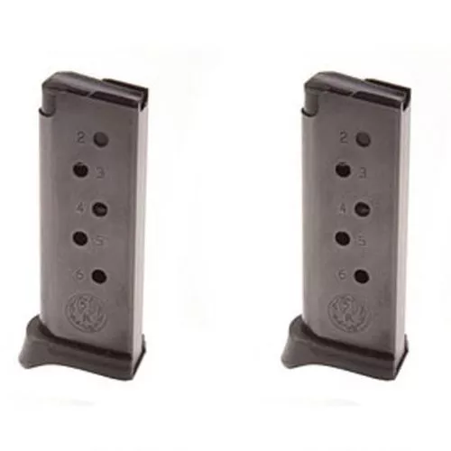 Ruger 90643 LCP Value Pack Fits Ruger LCP/LCPII 380ACP 6rd Blued 2 Pack