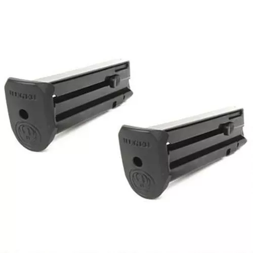 Ruger 90647 SR22 Value Pack 10rd 22 LR Blued Steel 2 Per Pack