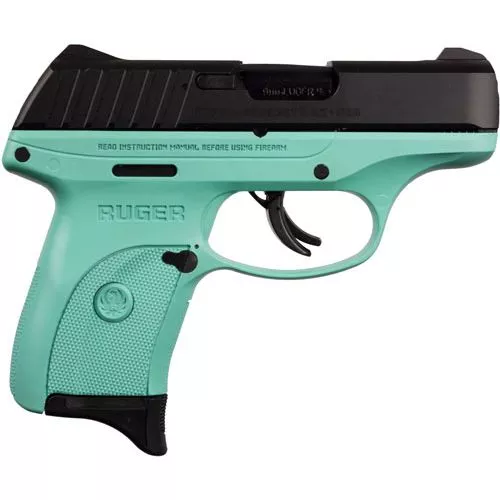 Ruger EC9S Pistol 9mm 3.2in 7rd TURQUOISE