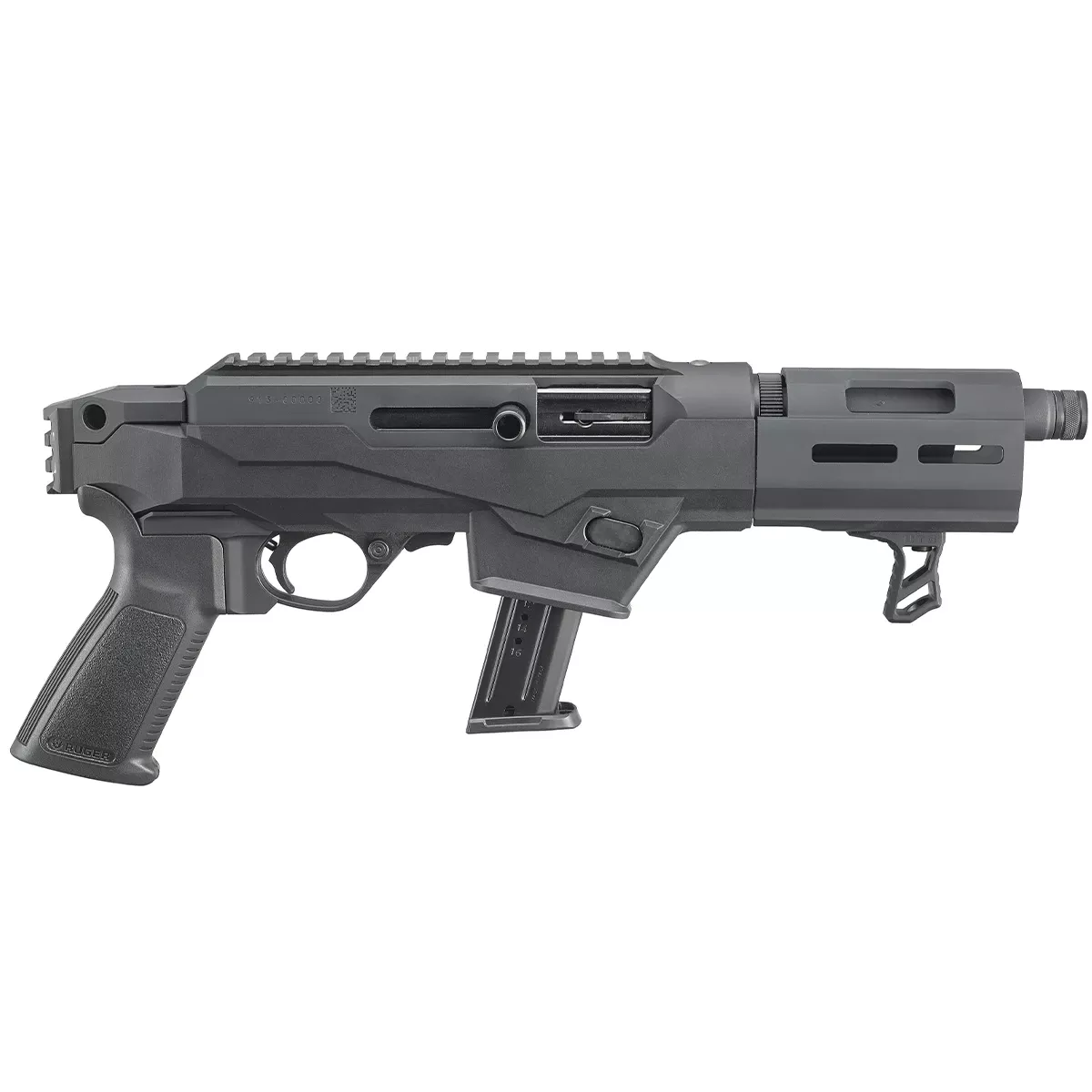 Ruger PC Charger 9MM 6.5" Barrel 17-rounds Semi-Automatic Pistol