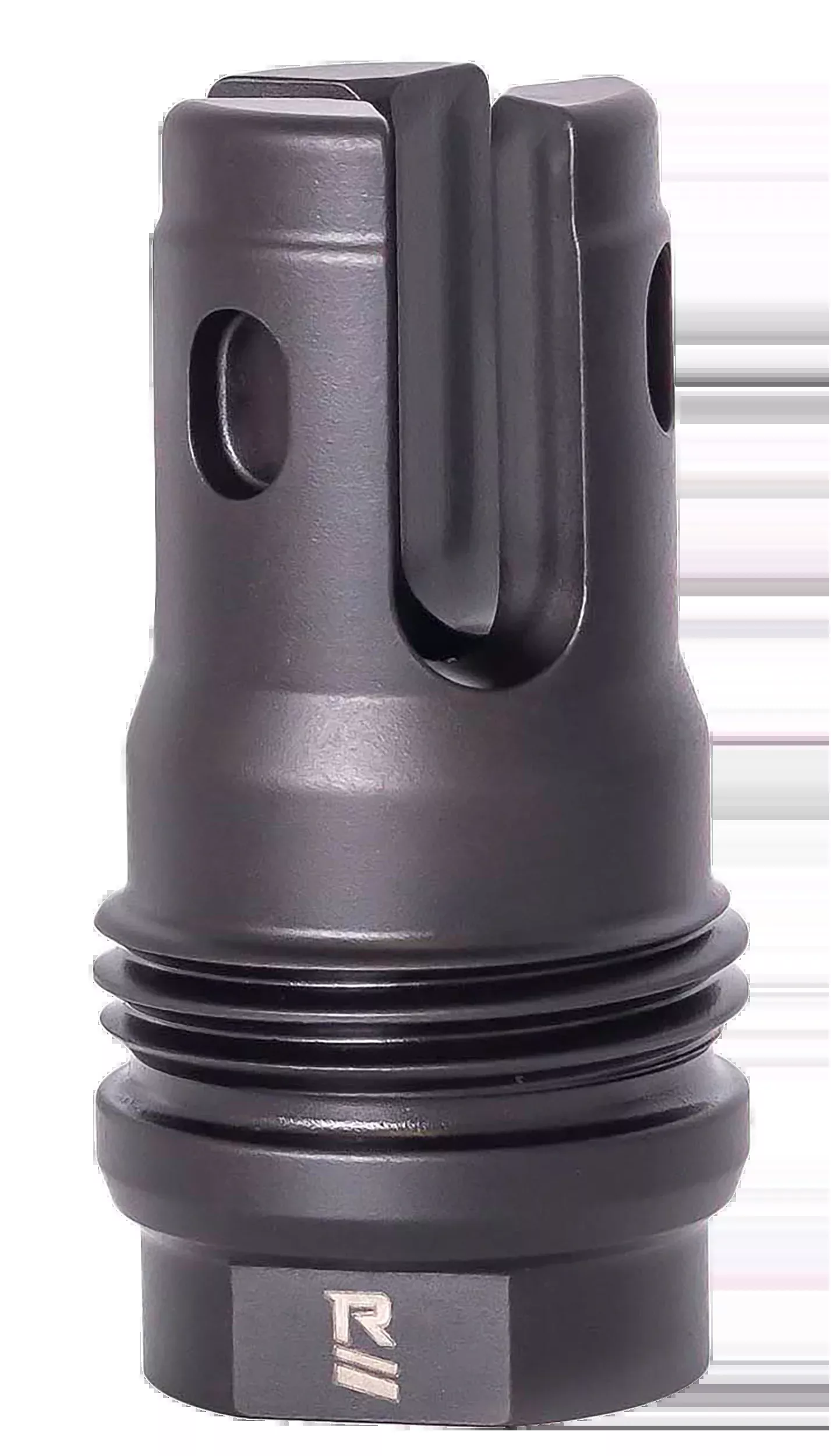 Rugged Suppressor R3 Flash Mitigation System 3/4x24 Black - 2.13" OAL for 7.62mm Suppressors