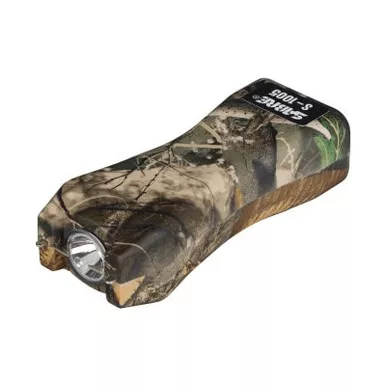 SABRE Realtree EDGE Stun Gun Plus Flashlight with Belt Holster