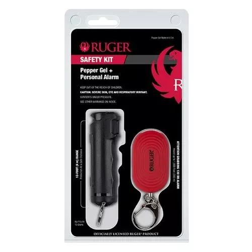 Sabre RUF15PA Ruger Pepper Gel/Personal Alarm Safety Kit Contains 25, One Second Bursts