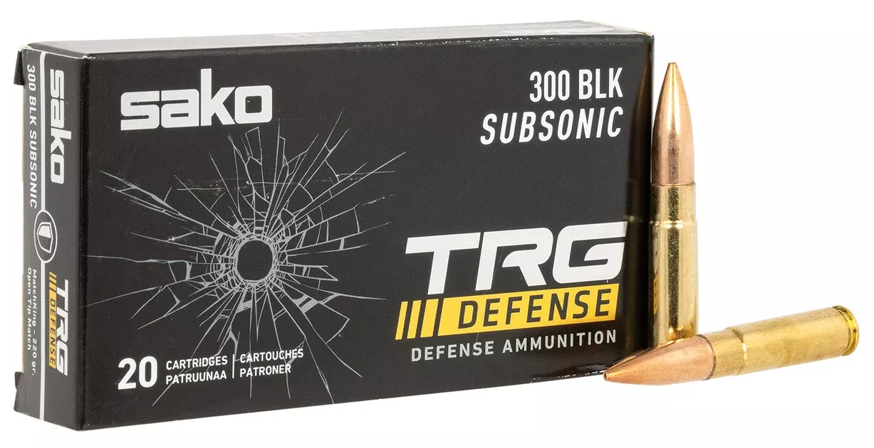 SAKO (TIKKA) JASTRG300BLK220B MatchKing300Blackout 220gr 20 Per Box/10 Case