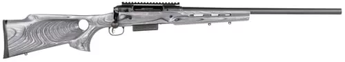 Savage Arms 22313 22020 Gauge 2+1 22" Carbon Steel Barrel, Matte Black Rec, Gray Laminate Boyds Thumbhole Stock, Optic Ready