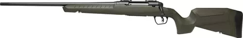 Savage Arms 32077 Axis 2350 Legend 4+1 18" Matte Black Sporter Barrel, Matte Black Drilled & Tapped Steel Receiver, Fixed Green Synthetic Stock, Left Hand