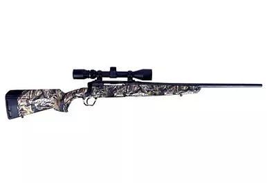 Savage Arms 57276 Axis XP 243 Win 4+1 22", Matte Black Barrel/Rec, Mossy Oak Break-Up Country Synthetic Stock, Includes Weaver 3-9x40mm Scope
