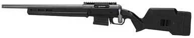 Savage Arms 57736 110 Magpul Hunter 308 Win 5+1 18", Tungsten Gray Cerakote, Black Adjustable Magpul Hunter Stock, Left Hand