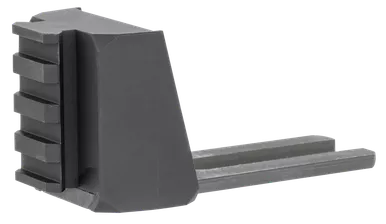 SB Tactical BA-AK1913 Brace Adapter for AK 47/74 Pistols - Black, 7075 Aluminum with Steel Forks