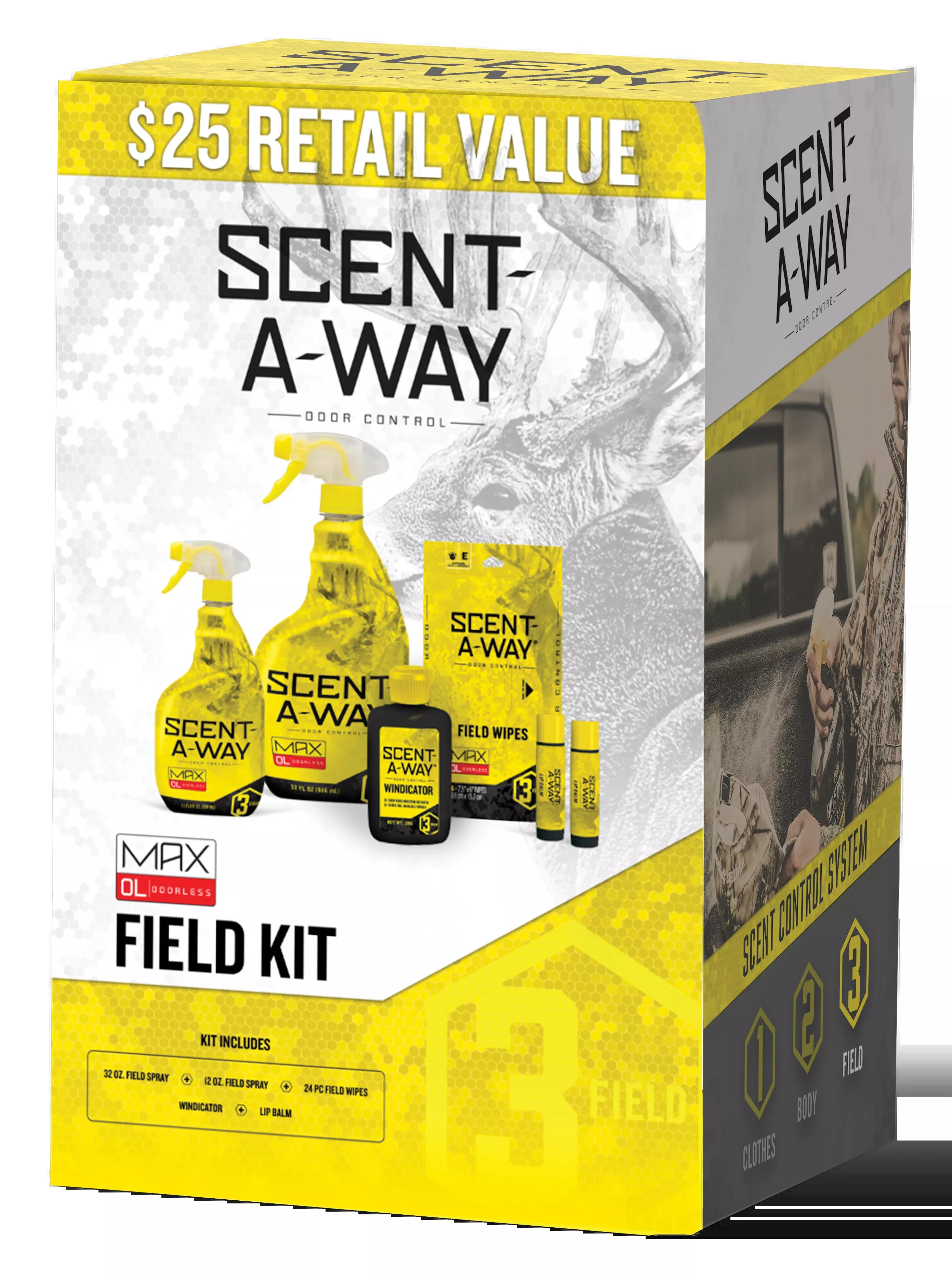 Scent-A-Way Max Field Kit Odor Eliminator Odorless