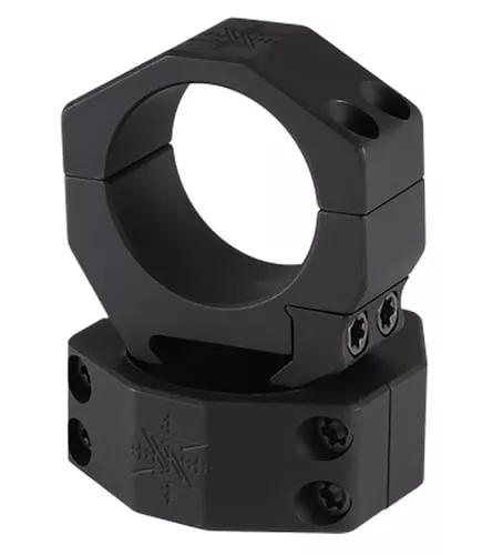 Seekins Precision 0010630010 Scope RingsMatte Black 34mm Extra High