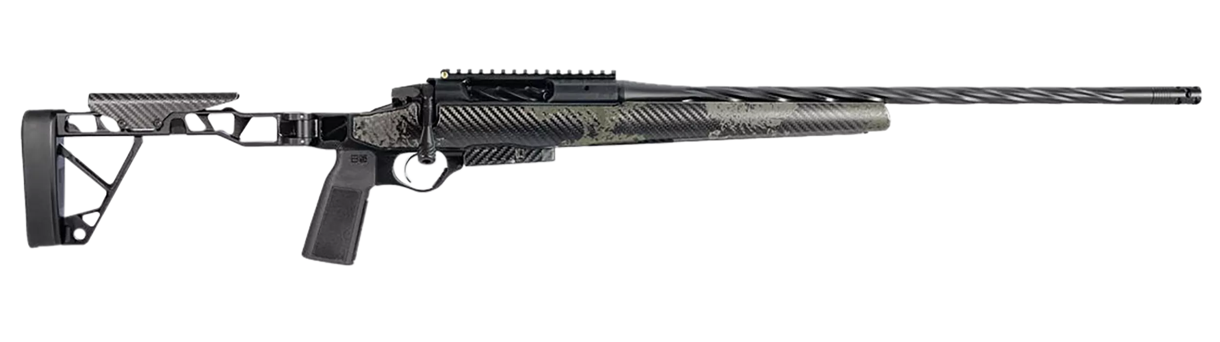 Seekins Precision 11340051F Havak Slam 22 Creedmoor 20" Black Cerakote Threaded Barrel, Black Armorer Anodized Aluminum Receiver w/20 MOA Rail w/Bubble Level, Mountain Shadow Camo Aluminum Seekins Sla