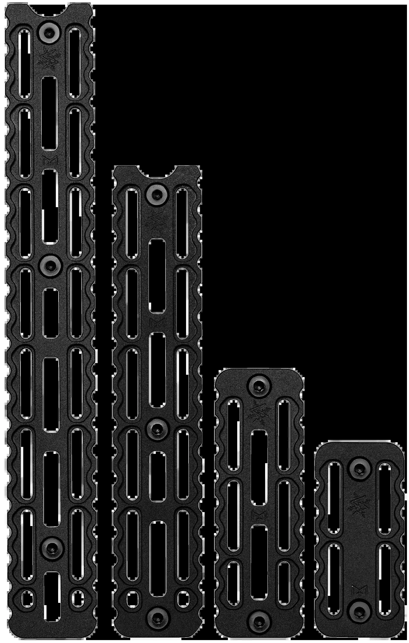 Seekins Precision MRAS 3.3in ARCA M-LOK Rail, Black Anodized Aluminum 0010560093