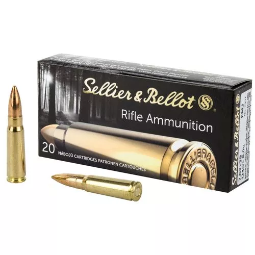 Sellier & Bellot 7.62x39mm Ammo 123 Grain