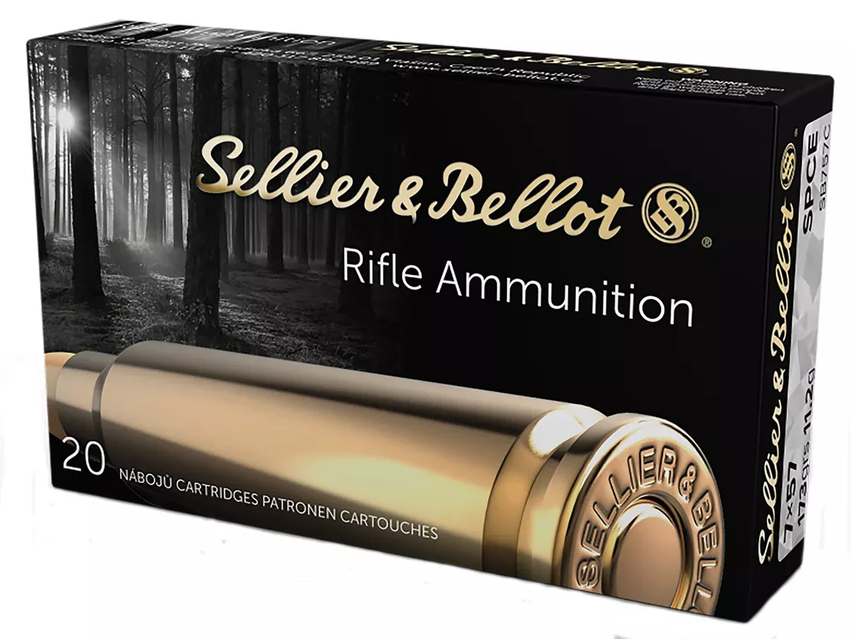 Sellier & Bellot SB757C Rifle7x57mmMauser 173gr Soft Point Cut Through Edge 20 Per Box/20 Case