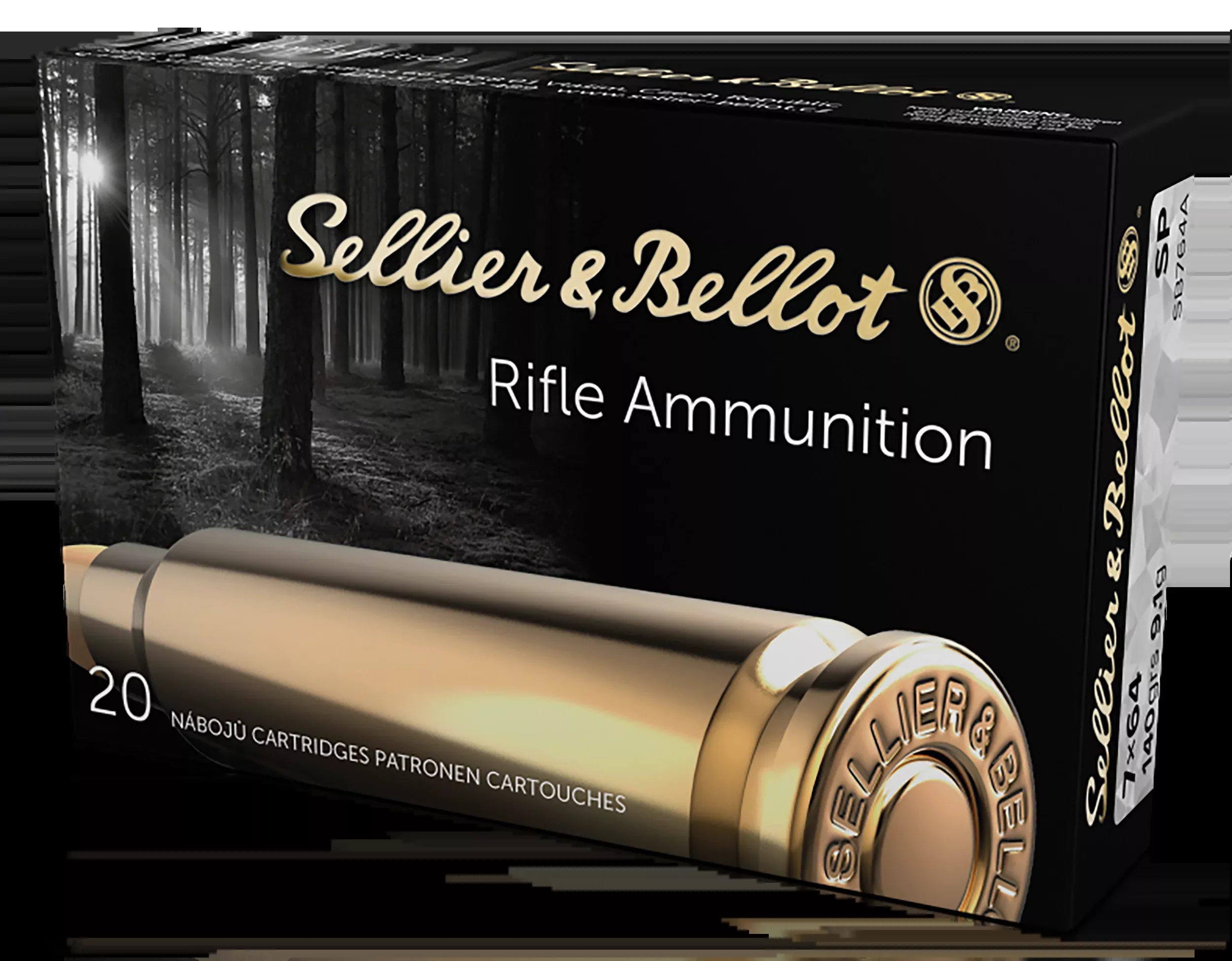 Sellier & Bellot SB764A Rifle7x64mm Brenneke 140gr Soft Point 20 Bx/ 20 Cs - Box or Case
