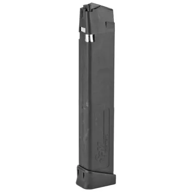 SGM Tactical 30 Round 10MM Glock 20 Extended Magazine - 10MM, 30 Rounds, Fits Glock 20, Polymer, Black