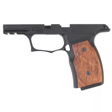 Sharps Bros P365 Series Grip Module - Fits Sig P365/XL/X/X Macro with No Manual Safety, OD Green Finish, Includes Black G10 Grip Panels