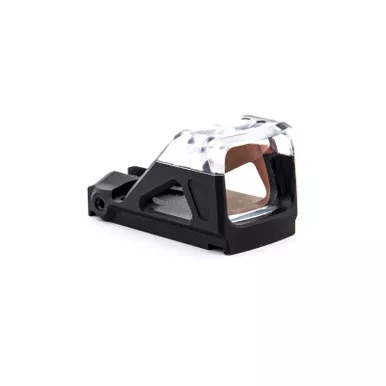 Shield OMSsc 8MOA Glass OMSSC-8MOA-GLASS | Open Mini Sight Sub Compact Red Dot for Micro Pistols, Translucent Acrylic Roof, True Glass Clarity
