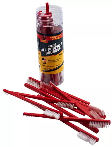 SHOOTERS CHOICE NYLON BRUSHES 20PK