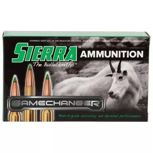 Sierra A455008 GameChanger7mm Rem Mag 150 gr Tipped GameKing 20 Bx/ 10 Cs