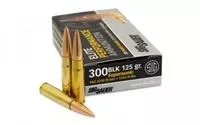 Sig Sauer E300b120 Elite Performance 300 Blackout 125 Gr Full Metal Jacket (Fmj) 20 Per Box/25 Cs