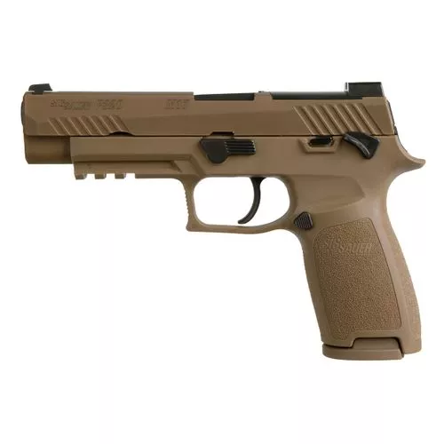Sig Sauer P320 M17 Coyote 9mm 4.7" Coyote Brown 17rd w/Safety