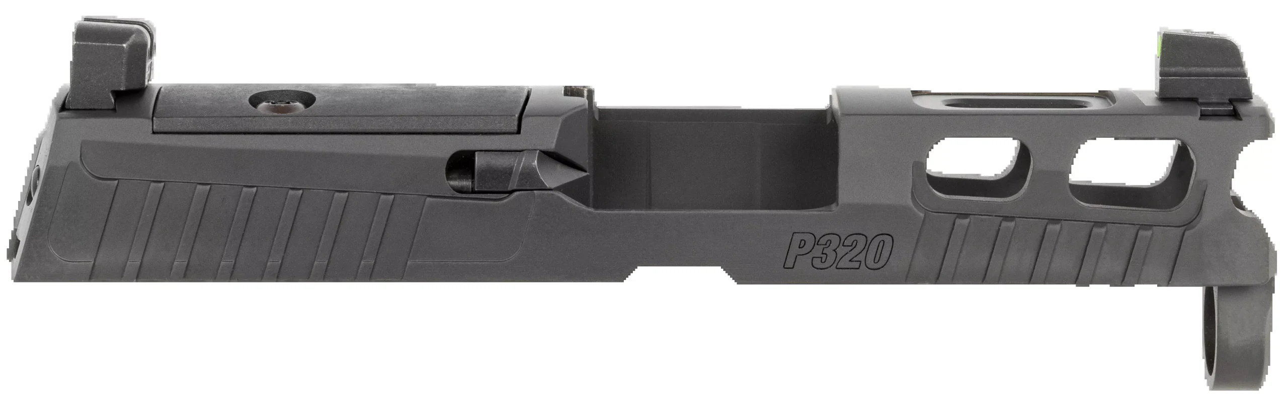 Sig Sauer P320 Pro-Cut PVD Black Optic Ready Slide Assembly w/ XRAY3 Suppressor Sights 8900948