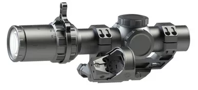 Sig TANGO-MSR Compact Scope 1-6x24mm 30mm SFP w/ Mount and Offset Romeo1 - Black