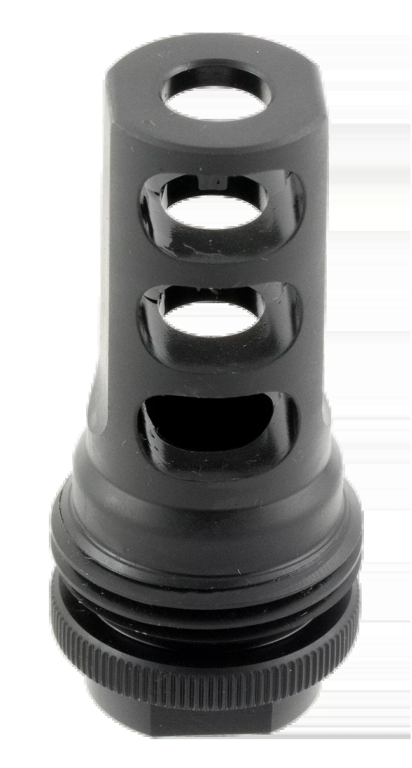 SilencerCo AC1282 ASR Muzzle Brake 30 Cal 1/2x28 Black Steel
